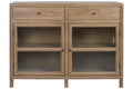 APARADOR OLMO CRISTAL 122X45X92