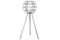 LAMPARA SOBREMESA METAL 50X50X98 GRIS OSCURO