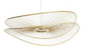 LAMPARA TECHO BAMBU 100X100X25 NATURAL NATURAL