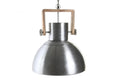LAMPARA TECHO HIERRO MANGO 40X40X47 ZINCADO