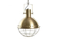 LAMPARA TECHO HIERRO 43X43X61 DESGASTADO DORADO