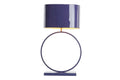 LAMPARA SOBREMESA HIERRO 41X20X71 LILA