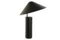 LAMPARA SOBREMESA METAL 39X39X45 SOMBRERO NEGRO