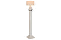 LAMPARA PIE MANGO METAL 42X42X200 PERCHERO DECAPE