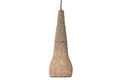 LAMPARA TECHO MADERA METAL 36,5X36,5X174,5 BOLAS