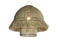 LAMPARA TECHO FIBRAS NATURALES 74X57X65