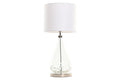 LAMPARA SOBREMESA CRISTAL 30X30X65 ORGANICO