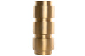 LAMPARA APLIQUE ACERO PATINADO 15X18X39 MATE