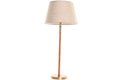 LAMPARA SOBREMESA LATON RATAN 255X35X77 NATURAL