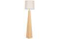 LAMPARA PIE BAMBU LINO 42X42X158 NATURAL CRUDO