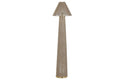 LAMPARA PIE RATAN 40X40X157 MARRON