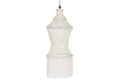 LAMPARA TECHO CONCHAS 52X52X140 HECHO A MANO
