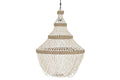 LAMPARA TECHO CONCHAS 50X50X67 HECHO A MANO