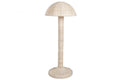LAMPARA PIE RATAN 60X60X143