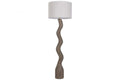 LAMPARA PIE MANGO 50X50X166 MARRON