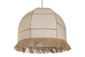 LAMPARA TECHO FIBRA 50X50X140 FLECOS NATURAL