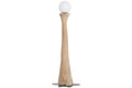 LAMPARA PIE TECA RECICLADA 32X18X108