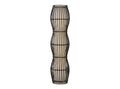 LAMPARA PIE BAMBU 30X30X125