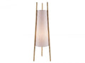 LAMPARA PIE PINO LINO 36X36X122,5 MARRON