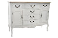 BUFFET ABETO 118X45X90 NATURAL BLANCO