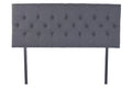 CABECERO CAMA POLIESTER RUBBERWOOD 160X7X65
