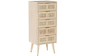 CAJONERA PAULOWNIA MDF 42X36,5X100,5 REJILLA