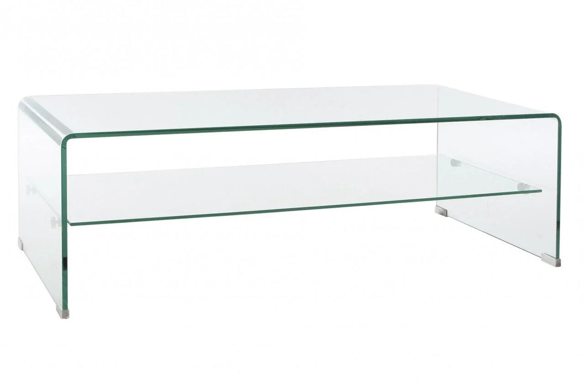 MESA CENTRO CRISTAL 120,5X60,5X40 12 MM.