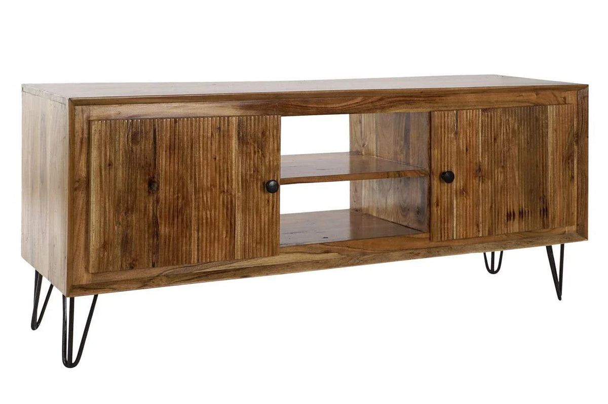 MUEBLE TV ACACIA 145X40X60 MARRON CLARO