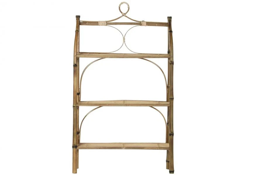 ESTANTERIA PARED RATAN BAMBU 62X15X103 3 EST,
