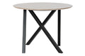 MESITA AUXILIAR METAL MADERA 65X65X49,5
