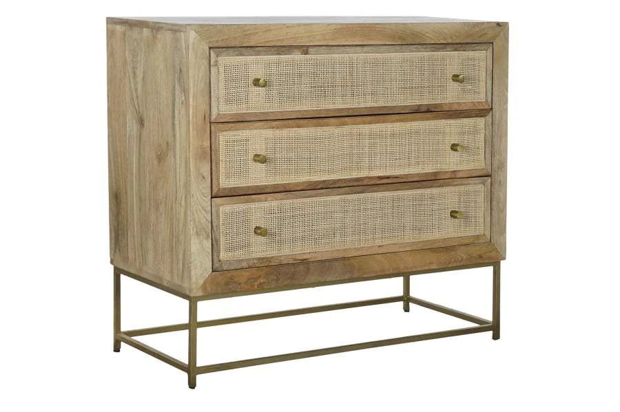COMODA MANGO RATAN 90X40,5X81 NATURAL