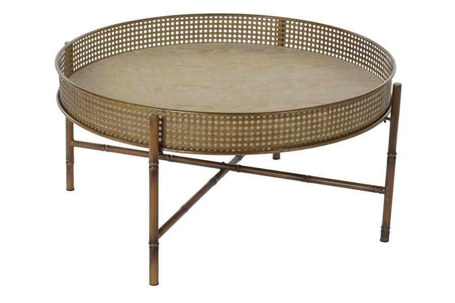 MESA CENTRO METAL 80X80X38
