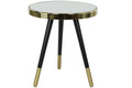 MESITA AUXILIAR ACERO ESPEJO 42,5X42,5X48 DORADO