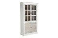VITRINA MANGO CRISTAL 110X45X200 BLANCO