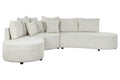 SOFA POLIESTER MADERA 250X241X66 MODULAR