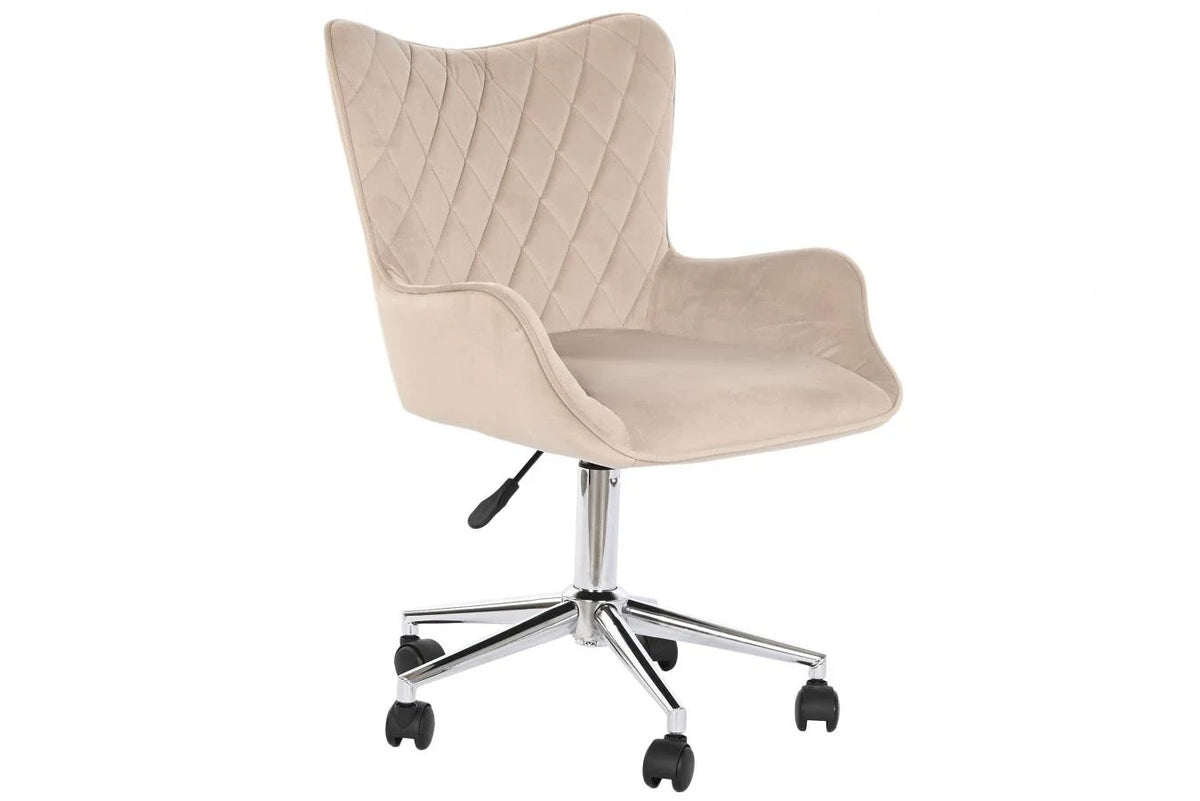 SILLA POLIESTER METAL 52X56,5X80 92 CM RUEDAS