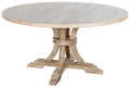 MESA REDONDA COMEDOR MADERA MACIZA 150X150X76