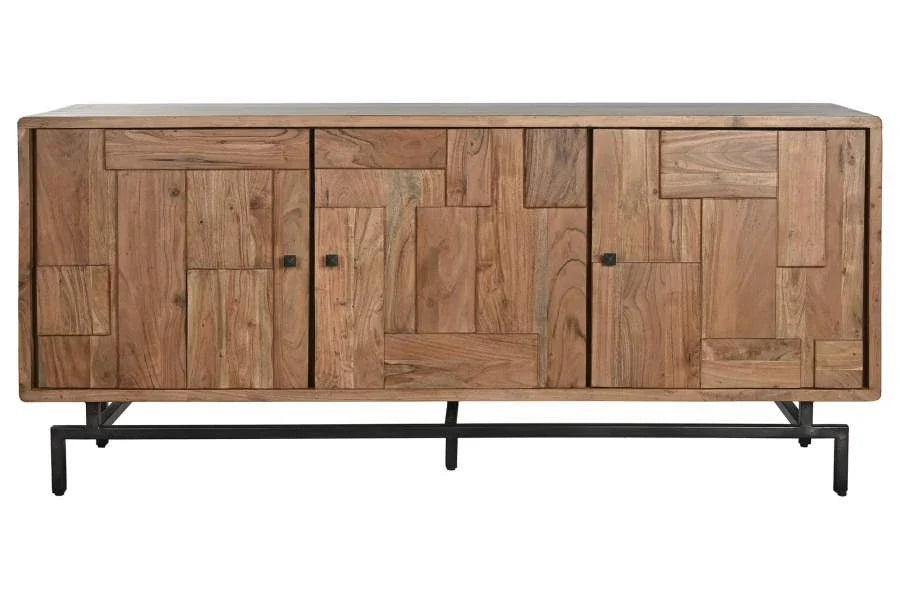 BUFFET ACACIA METAL 175X45X80 NATURAL