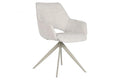 SILLA POLIESTER METAL 61X60X82 BUCLE BEIGE