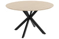 MESA COMEDOR MDF HIERRO 120X120X75 3CM. GROSOR