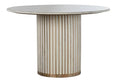 MESA REDONDA COMEDOR MANGO MARMOL 120X120X76