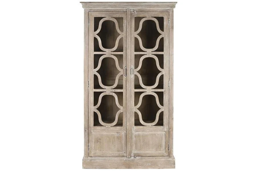 VITRINA MANGO 120X50X210 DECAPE BLANCO