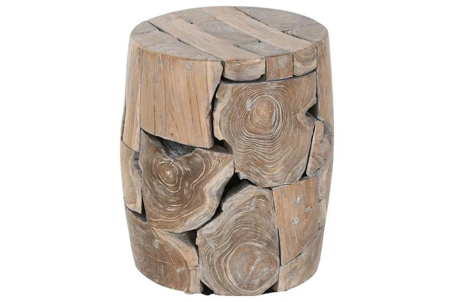 MESITA AUXILIAR TECA 30X30X45 NATURAL