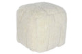 REPOSAPIES LANA ALGODON 45X45X45 RELIEVE CRUDO