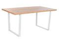 MESA COMEDOR MDF HIERRO 160X90X75 4CM. GROSOR