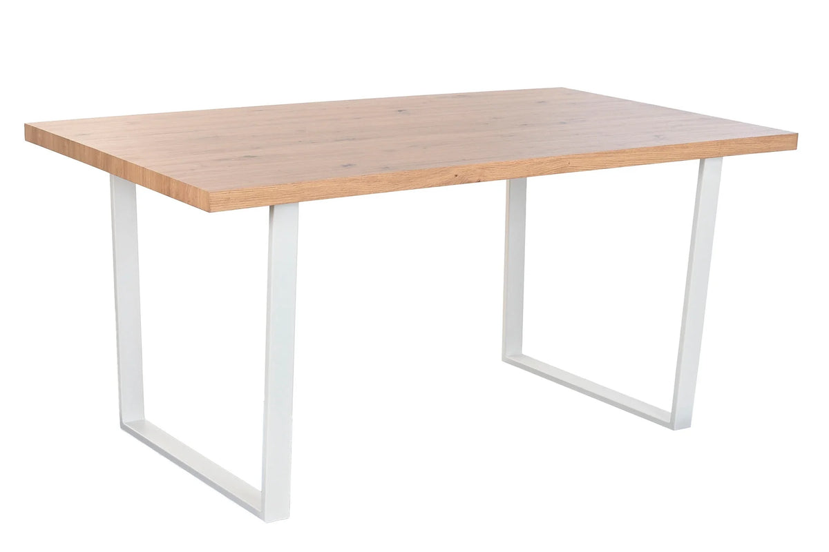 MESA COMEDOR MDF HIERRO 160X90X75 4CM. GROSOR