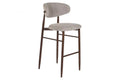 TABURETE METAL POLIESTER 52X55X104 SIMIL MADERA