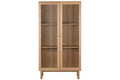 VITRINA CRISTAL MDF 100X40X183