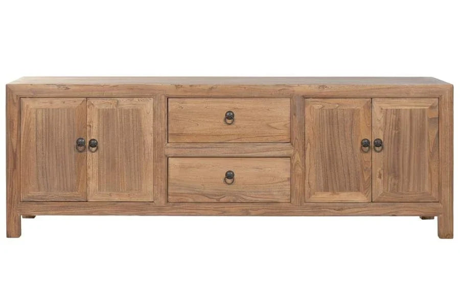 MUEBLE TV MADERA RECICLADA OLMO 160X40X55,5