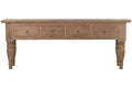 CONSOLA MADERA RECICLADA 200X45X78 4 CAJONES